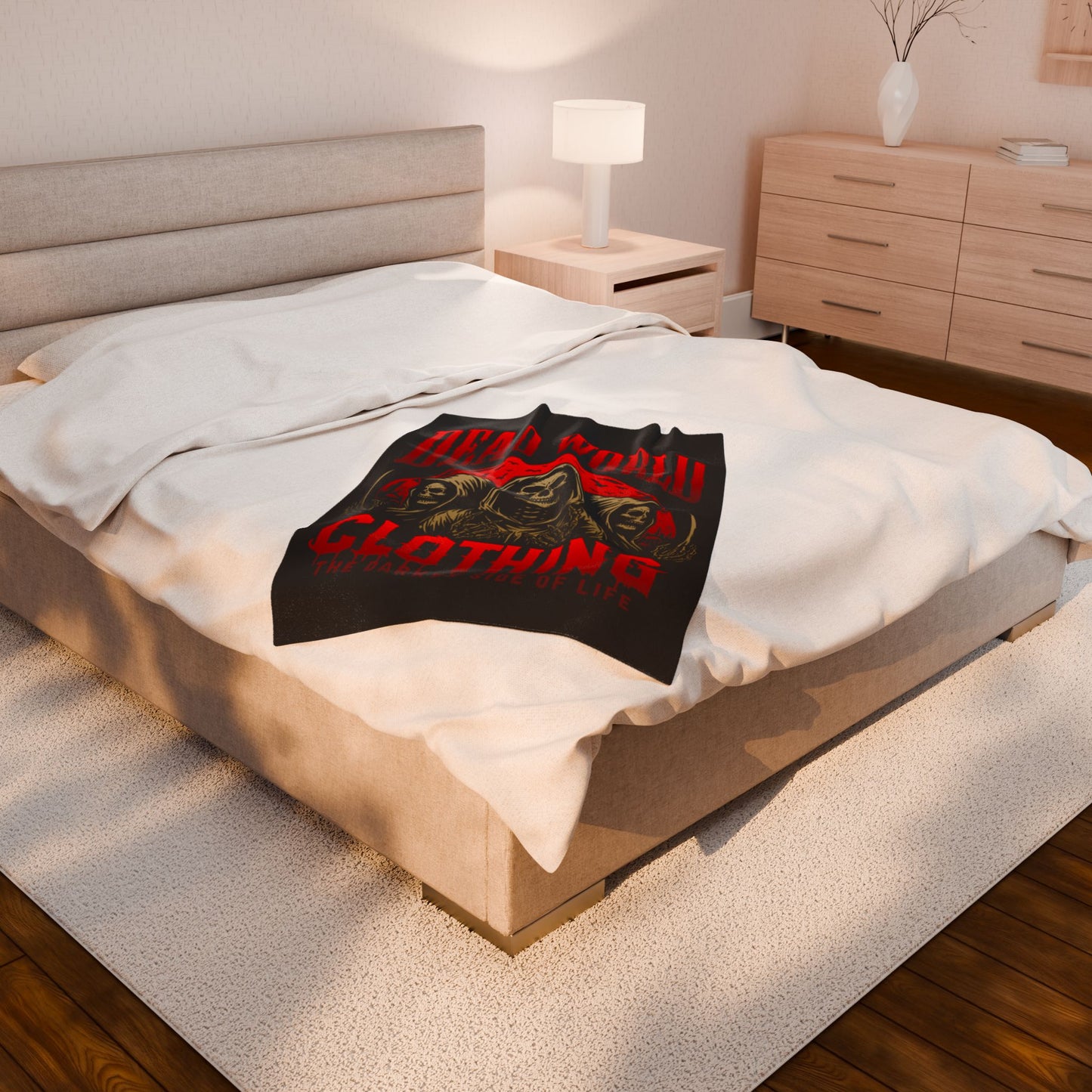 Dark Themed Plush Blanket