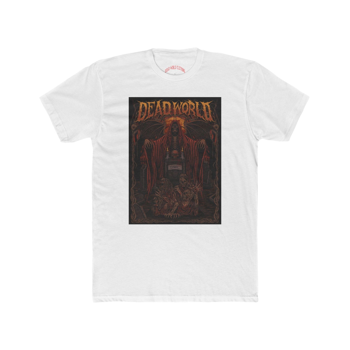 Dead World - Men's Cotton Crew Tee