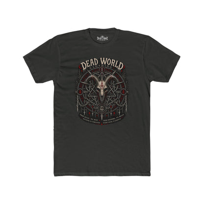 Dark Occult 'Dead World Clothing' Ram Skull Graphic