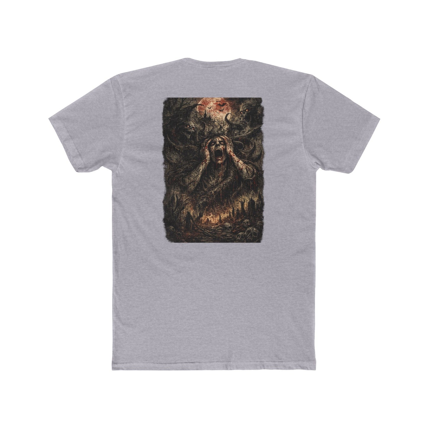 Endless Suffering Fiery Zombie Hands Tee