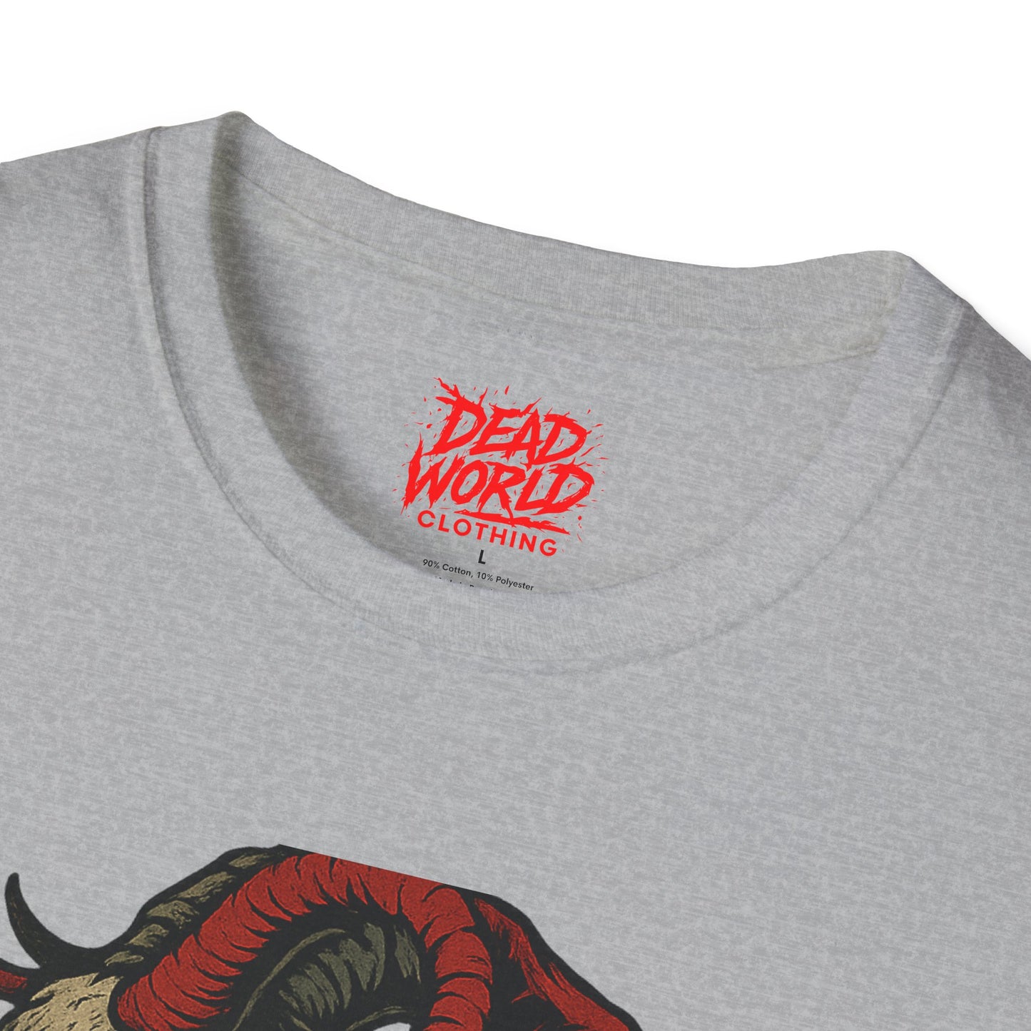 Skull Jester T-Shirt — Dead World Clothing Gothic Tee