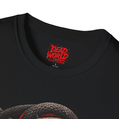 Skull & Snake Graphic T-Shirt