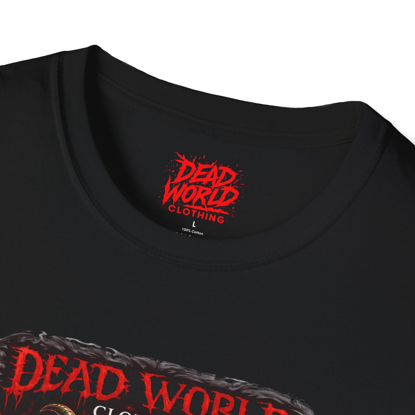 Dead World Clothing ("Sin Incarnate") Serpent Crest Graphic Tee