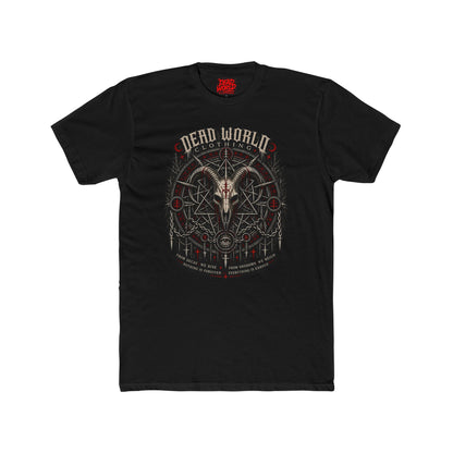 Dark Occult 'Dead World Clothing' Ram Skull Graphic