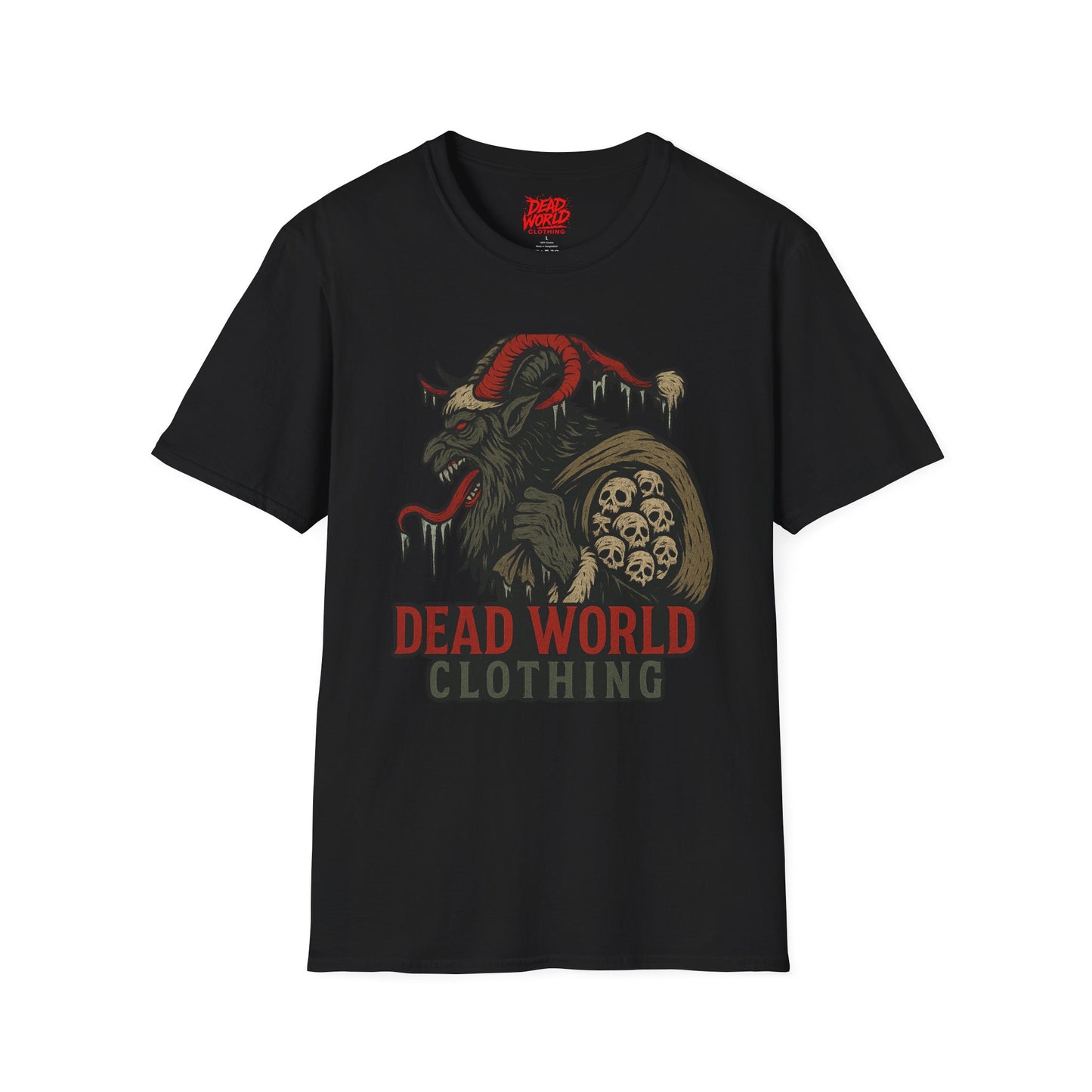 Skull Jester T-Shirt — Dead World Clothing Gothic Tee