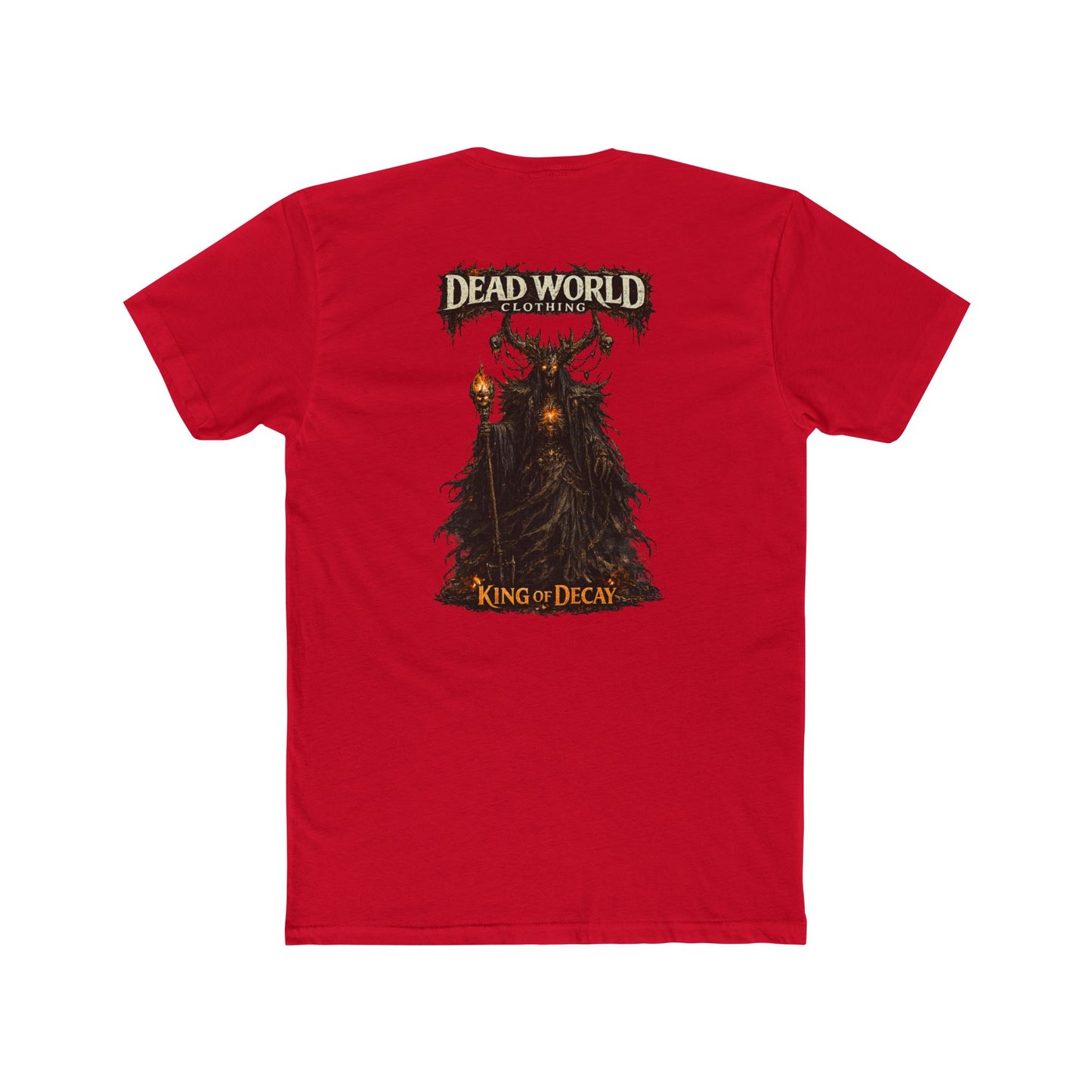 Dead World Clothing "King of Decay" T‑Shirt — Gothic Horror Graphic Tee