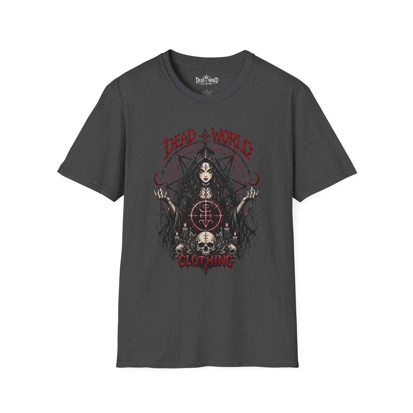 Dead World Clothing Gothic Tee — Occult Witch T-Shirt