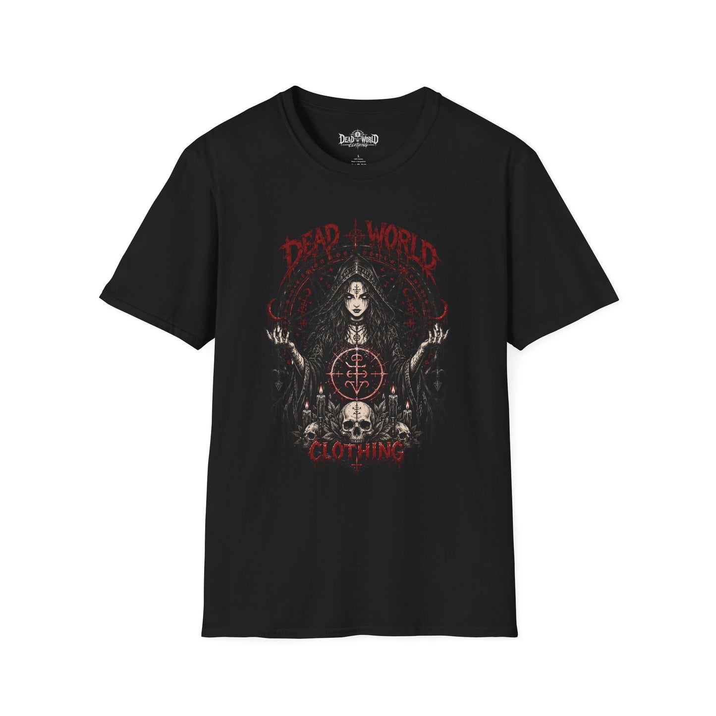 Dead World Clothing Gothic Tee — Occult Witch T-Shirt