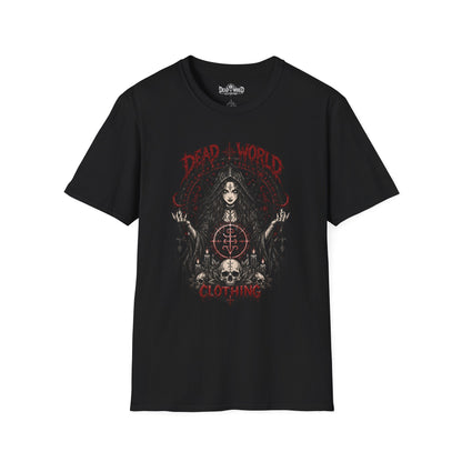 Dead World Clothing Gothic Tee — Occult Witch T-Shirt