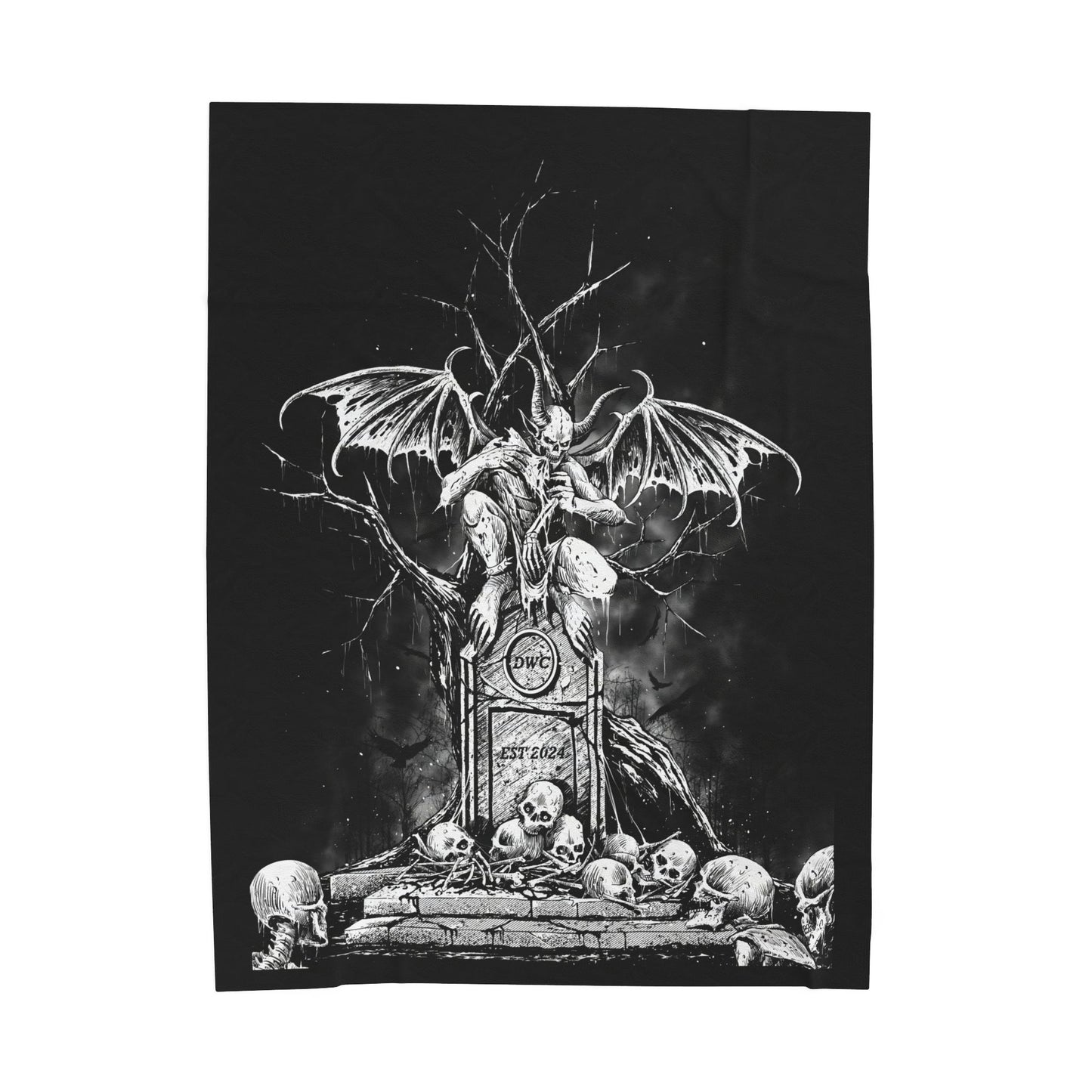 Feast Plush Blanket - Cozy Halloween Decor