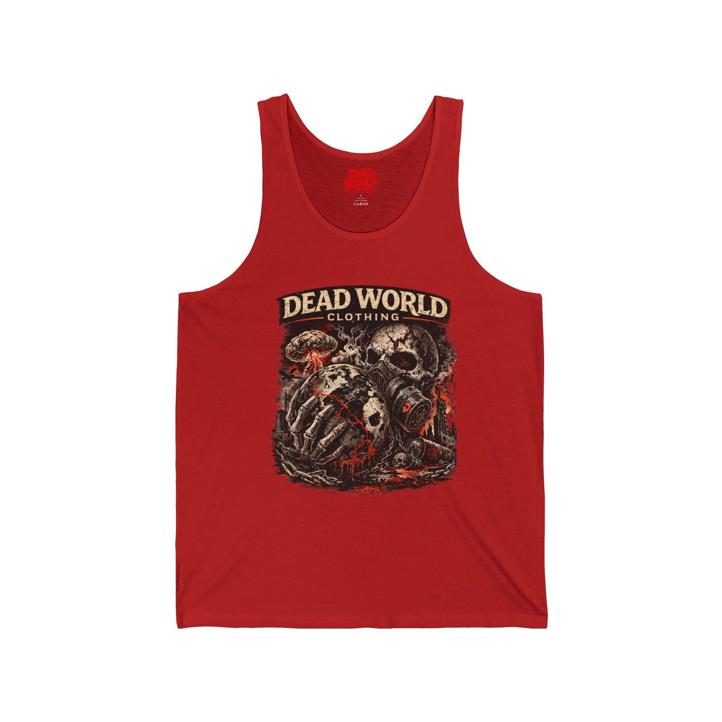 Dead World Clothing Skull & Zombie Unisex Jersey Tank