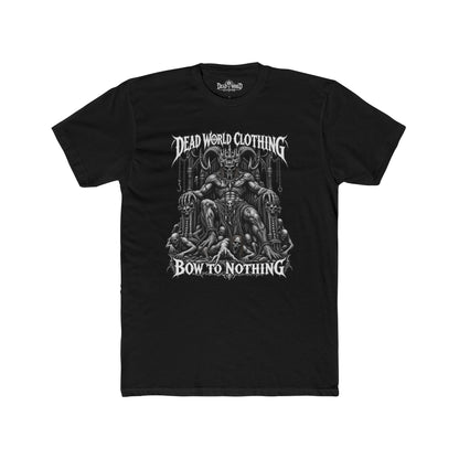 Dead World Clothing  'Bow to Nothing' Dark Gothic Graphic Shirt