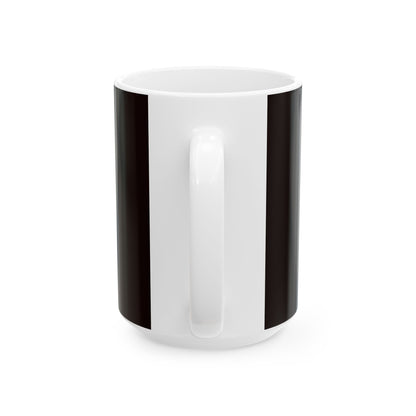 The Last Broadcast Skull Radio Ceramic Mug — Gothic Skull Coffee Cup (11oz/15oz)