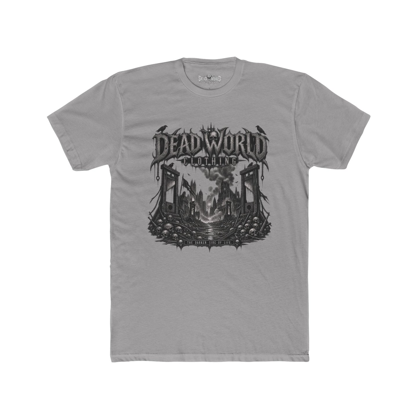 Dead World Clothing Graphic Tee — Apocalyptic Gothic-Style T-Shirt