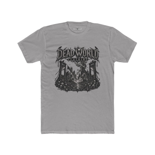 Dead World Clothing Graphic Tee — Apocalyptic Gothic-Style T-Shirt