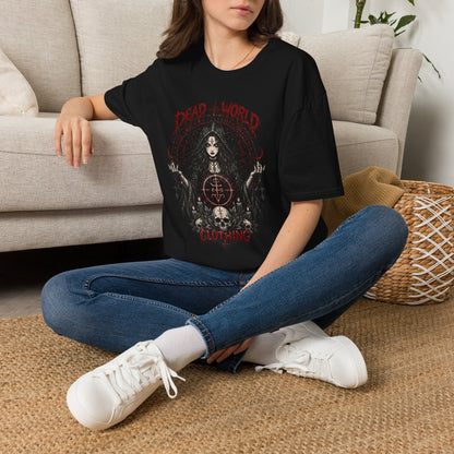 Dead World Clothing Gothic Tee — Occult Witch T-Shirt
