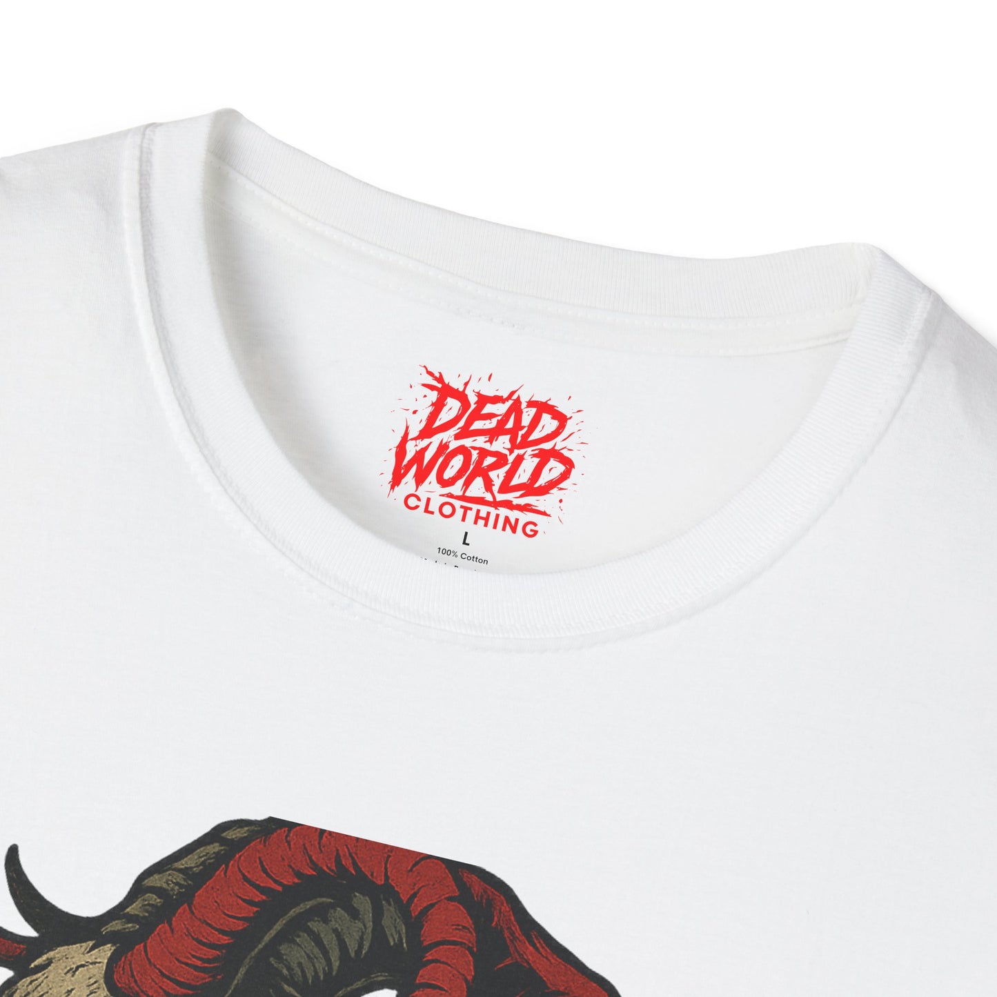 Skull Jester T-Shirt — Dead World Clothing Gothic Tee