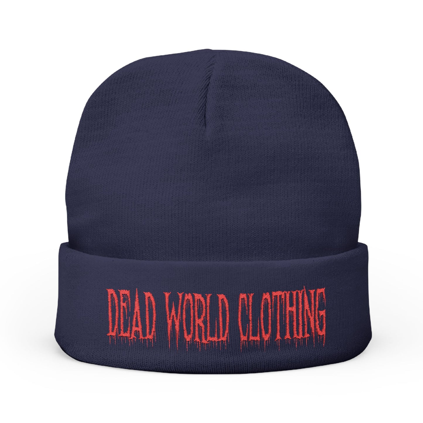 Knit Beanie (Embroidery) - Dead World Clothing