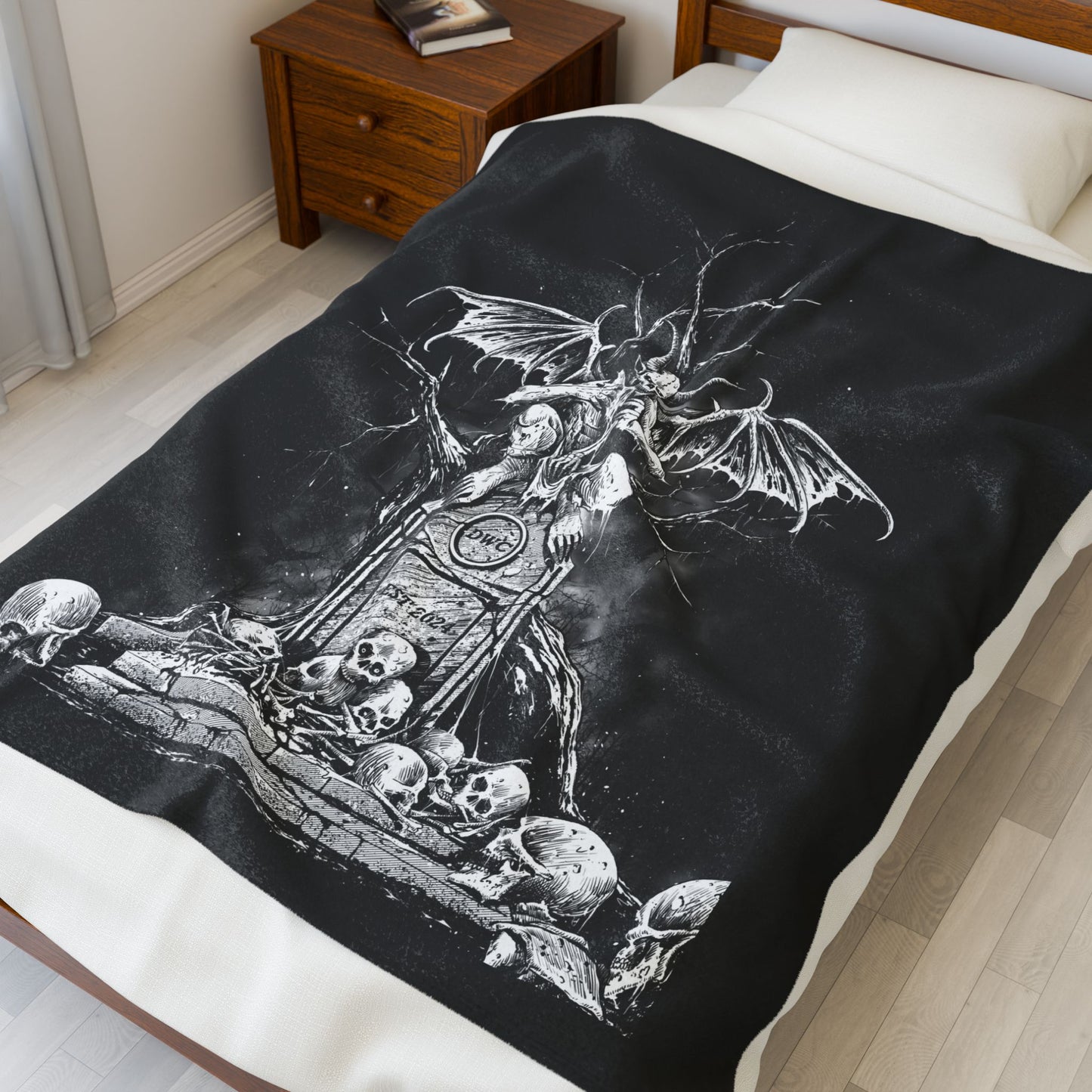Feast Plush Blanket - Cozy Halloween Decor