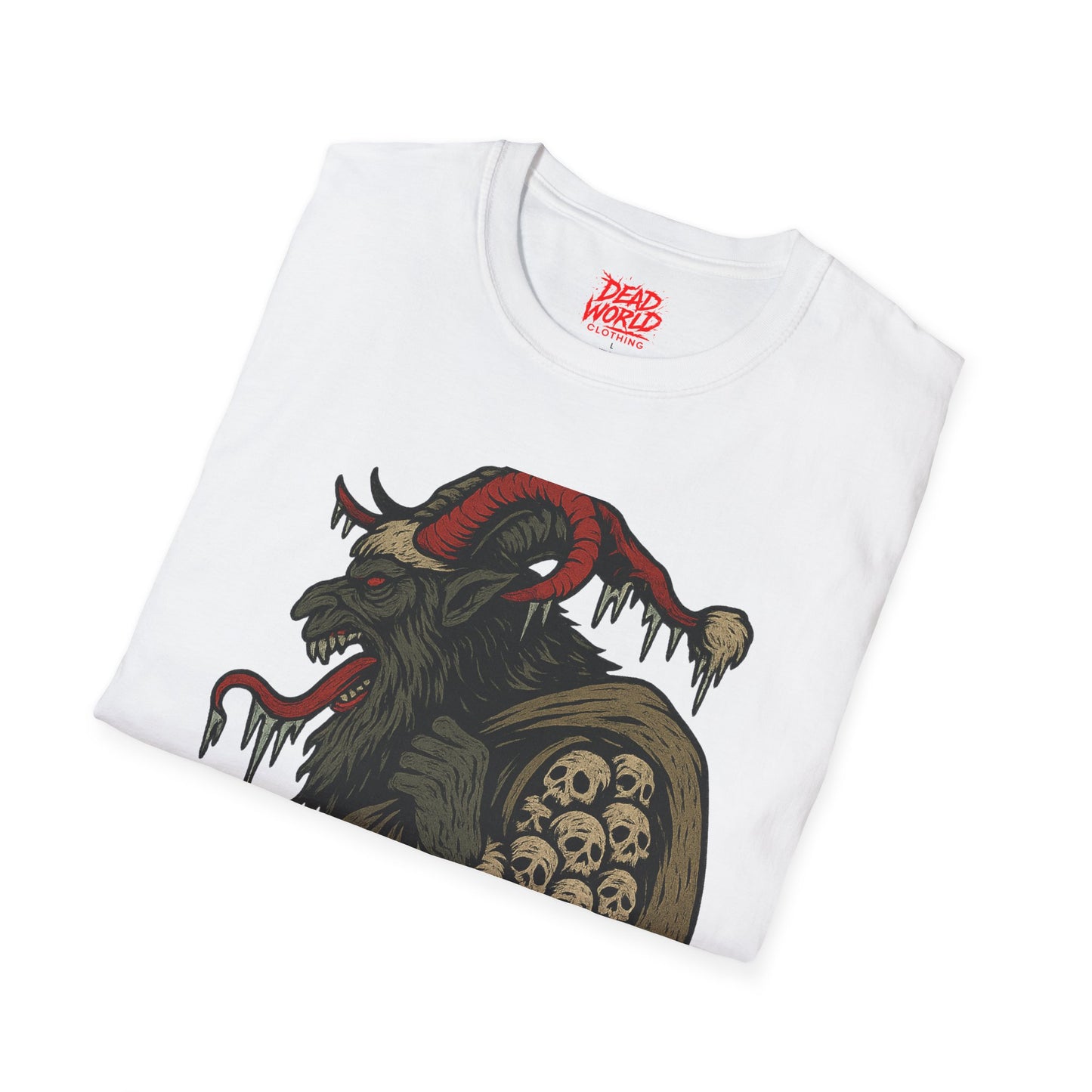 Skull Jester T-Shirt — Dead World Clothing Gothic Tee