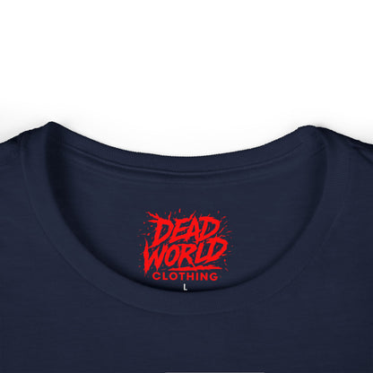 Graveyard Bride Graphic Tee — Women's Goth Horror T-Shirt