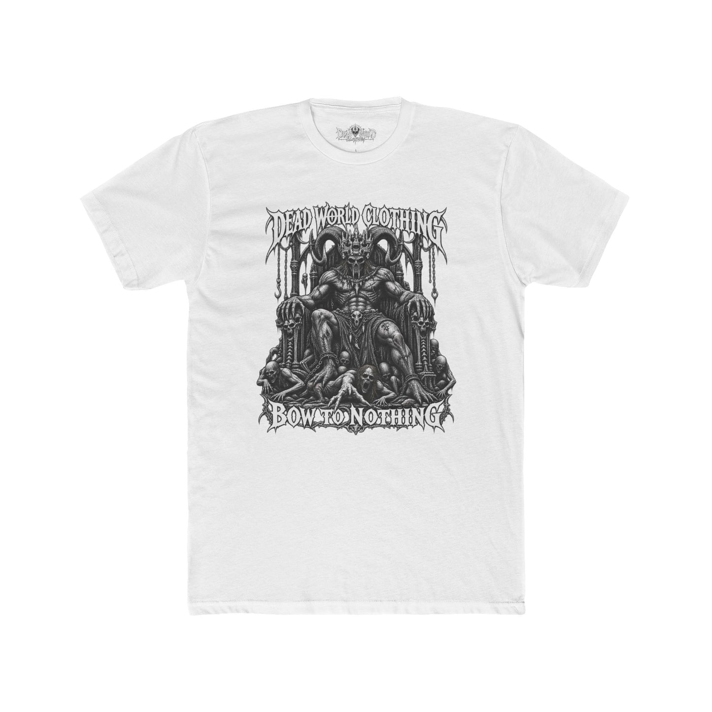 Dead World Clothing  'Bow to Nothing' Dark Gothic Graphic Shirt