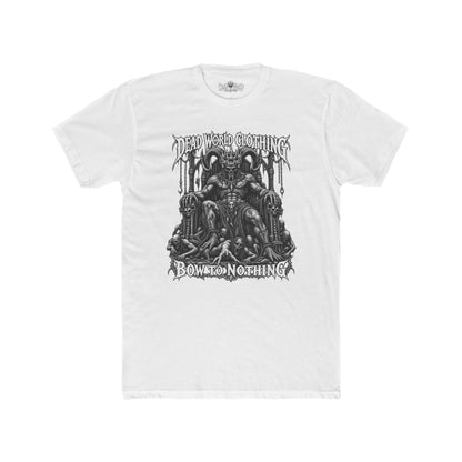 Dead World Clothing  'Bow to Nothing' Dark Gothic Graphic Shirt