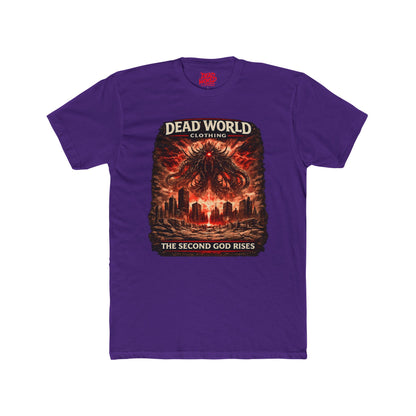 Dead World Clothing 'The Second God Rises' T-Shirt — Apocalyptic Horror Graphic Tee