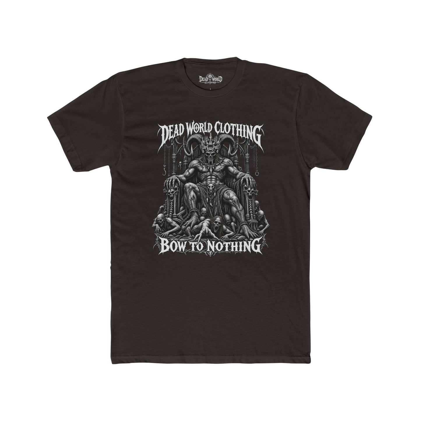 Dead World Clothing  'Bow to Nothing' Dark Gothic Graphic Shirt
