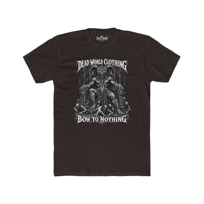 Dead World Clothing  'Bow to Nothing' Dark Gothic Graphic Shirt