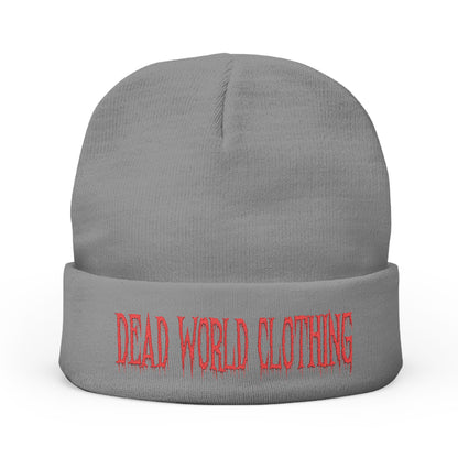 Knit Beanie (Embroidery) - Dead World Clothing