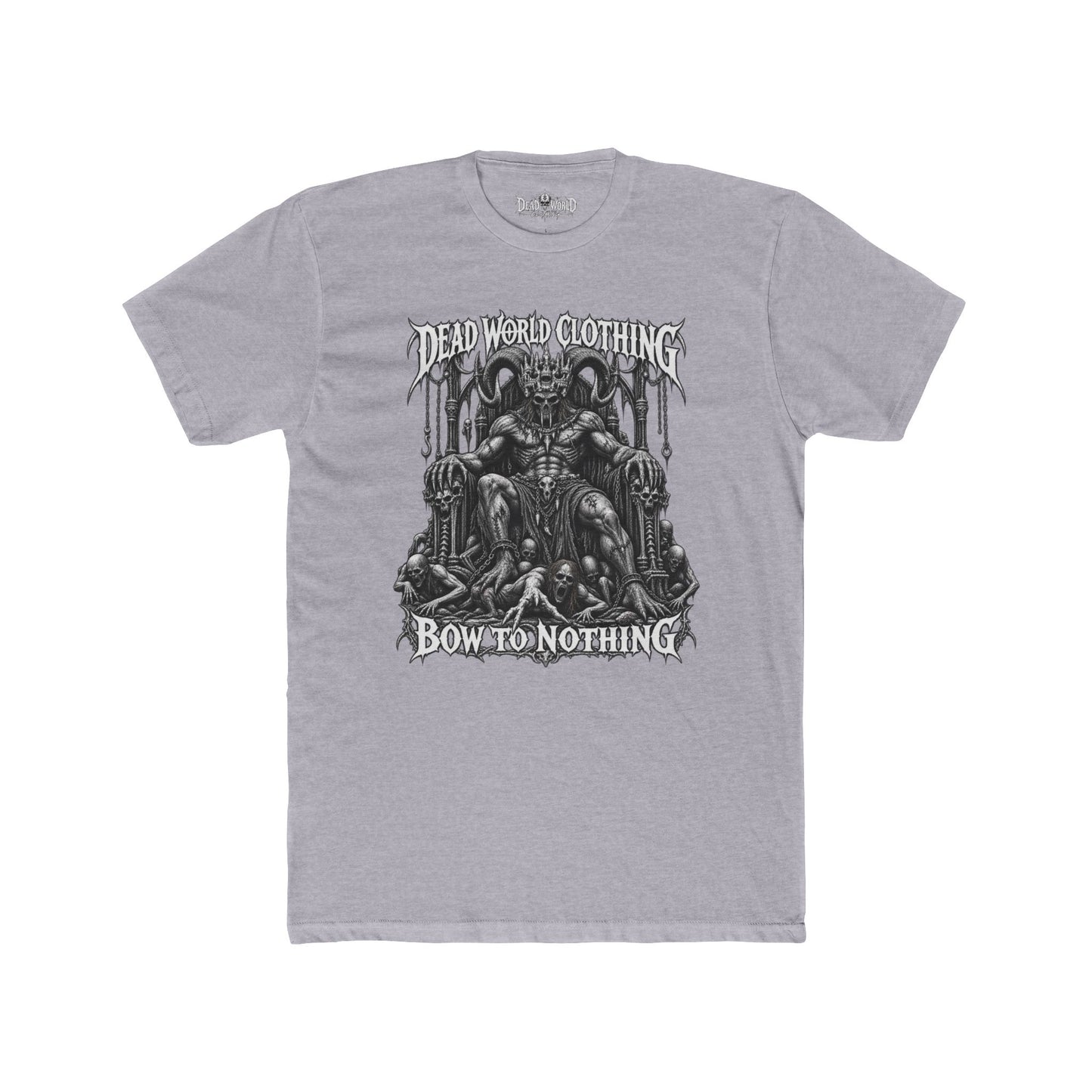 Dead World Clothing  'Bow to Nothing' Dark Gothic Graphic Shirt
