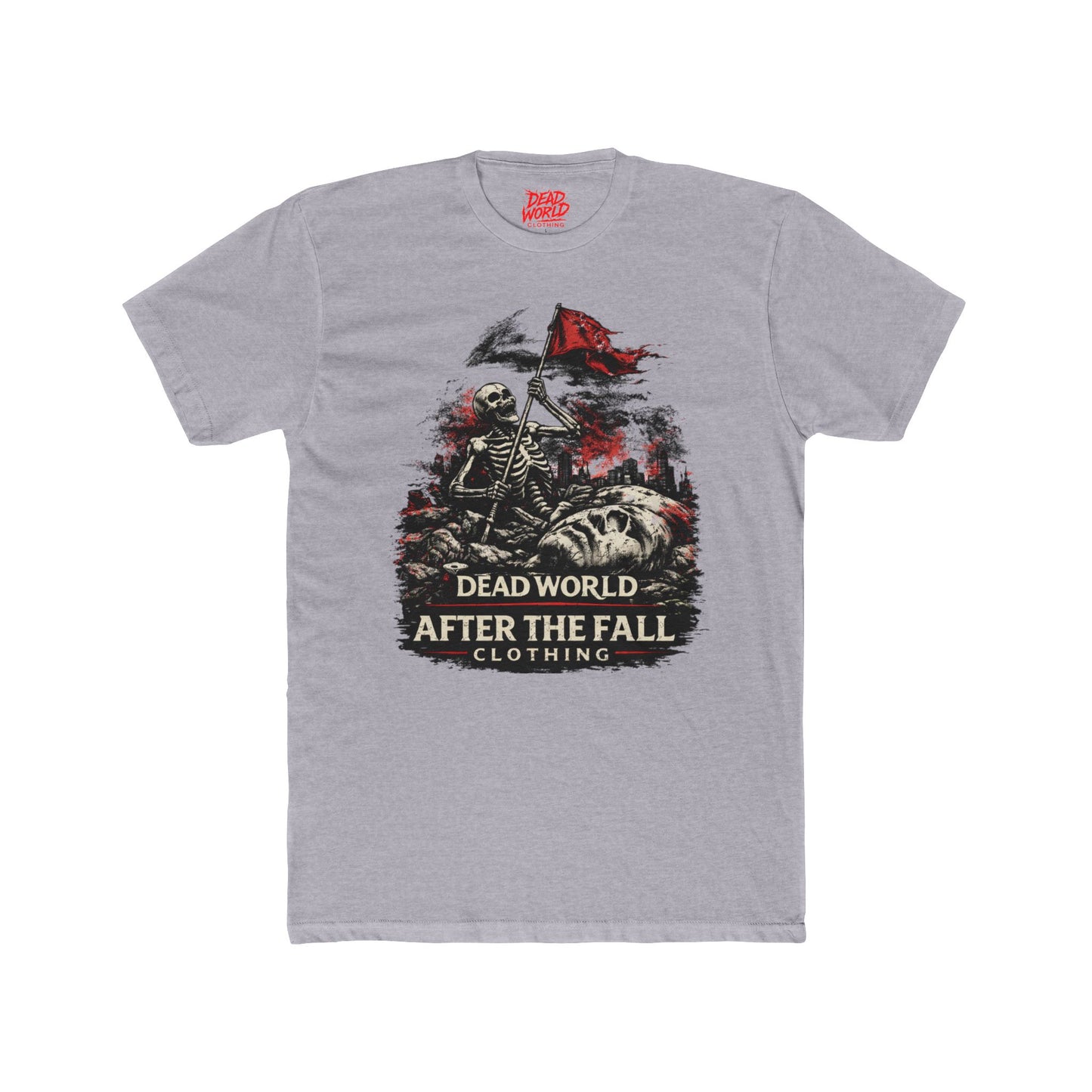 Dead World Clothing  "After the Fall" Graphic Tee — Apocalyptic Skeleton Design