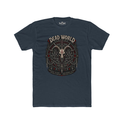 Dark Occult 'Dead World Clothing' Ram Skull Graphic