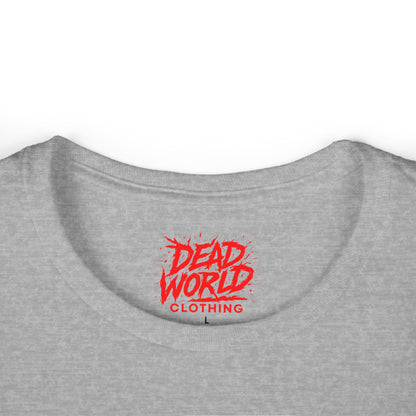 Graveyard Bride Graphic Tee — Women's Goth Horror T-Shirt