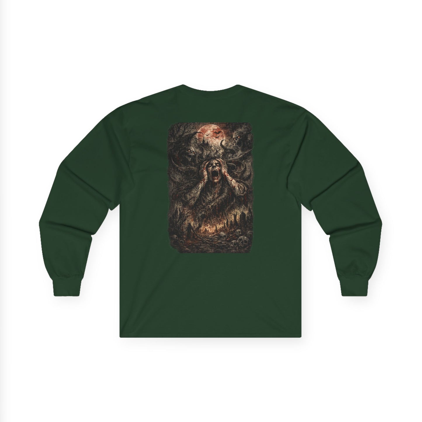 Endless Suffering Gothic Forest Long Sleeve Tee
