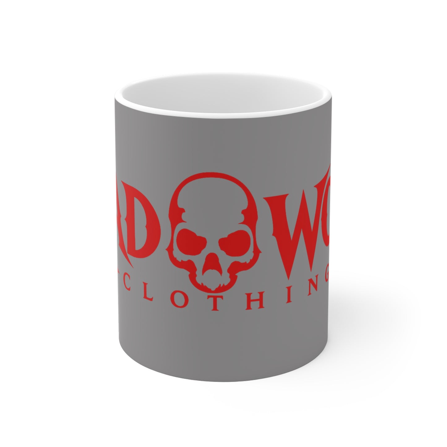 Mug — Dead World Clothing Red Logo Skull Coffee Cup