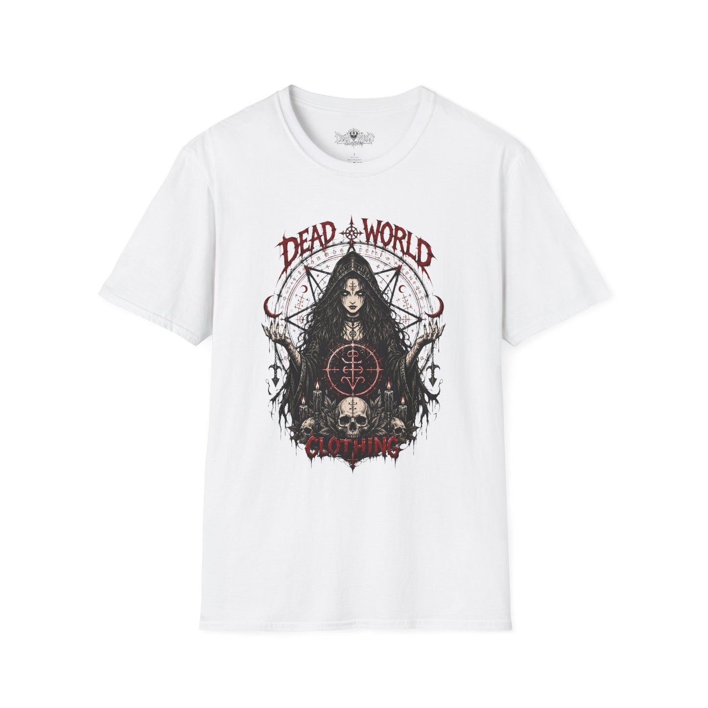 Dead World Clothing Gothic Tee — Occult Witch T-Shirt