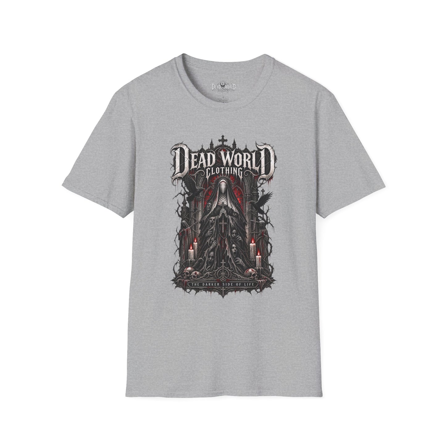 Dead World Clothing Gothic Graphic T-Shirt —Mother of the Hollow Tee