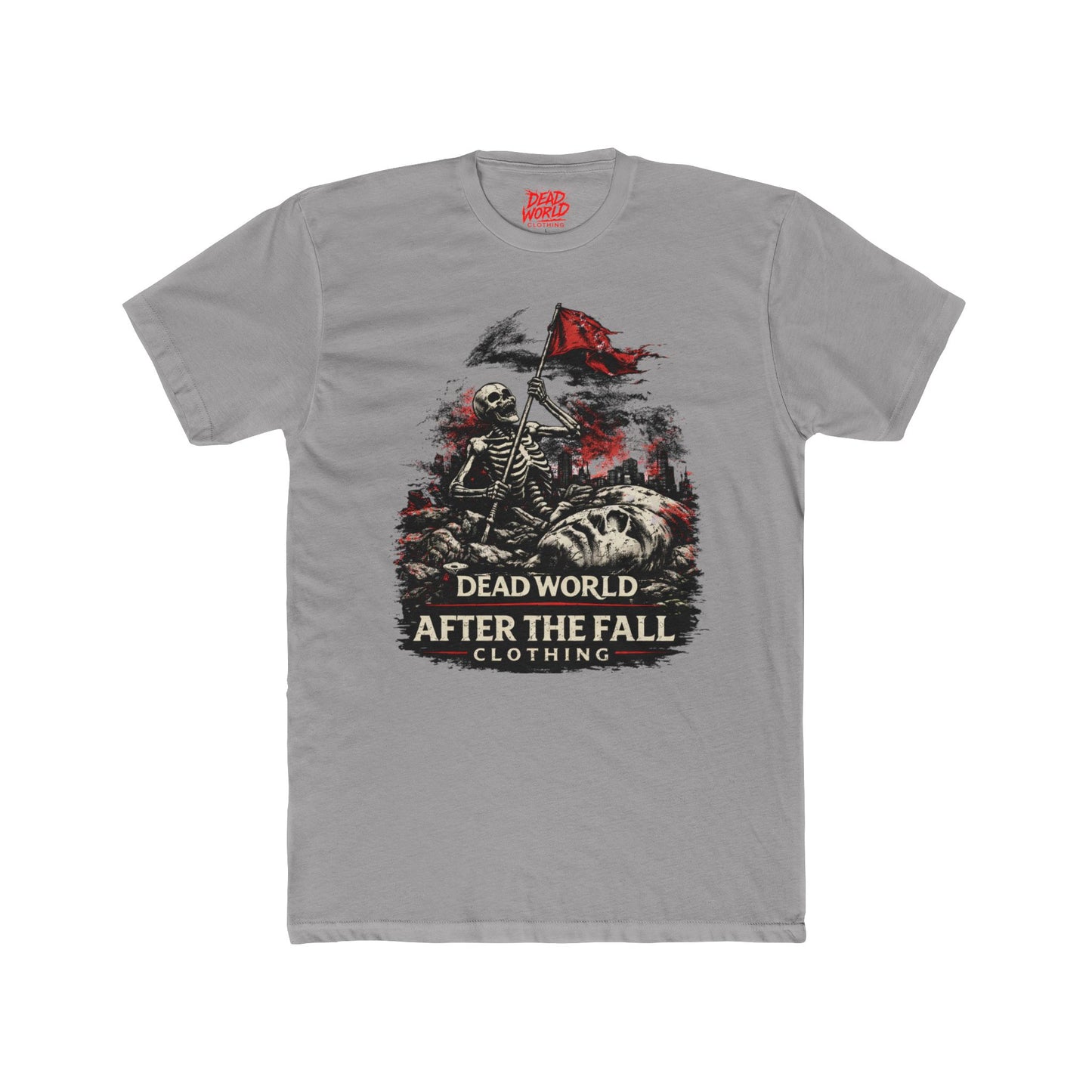 Dead World Clothing  "After the Fall" Graphic Tee — Apocalyptic Skeleton Design