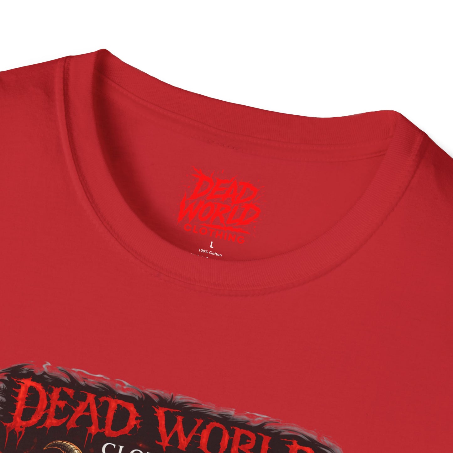 Dead World Clothing ("Sin Incarnate") Serpent Crest Graphic Tee