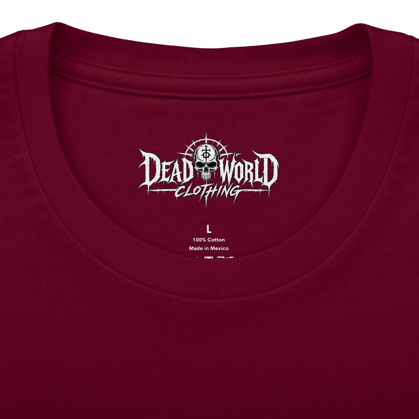 Dead World Clothing  'Bow to Nothing' Dark Gothic Graphic Shirt
