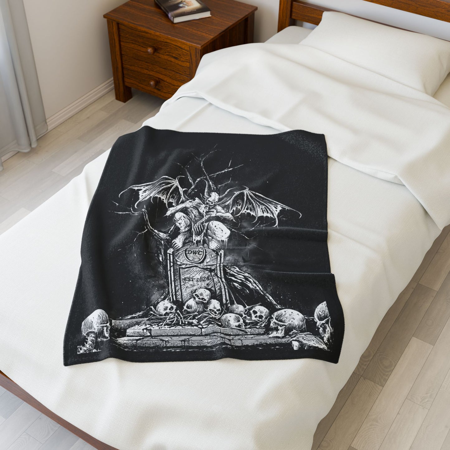 Feast Plush Blanket - Cozy Halloween Decor