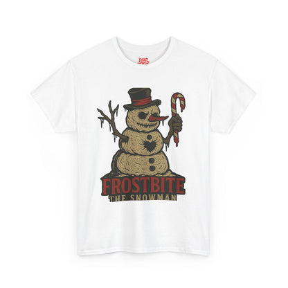 Frostbite the Snowman Vintage Horror Holiday T-Shirt