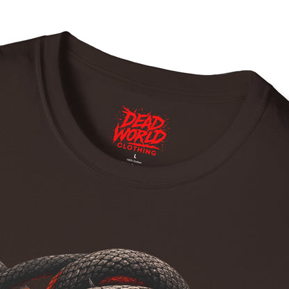Skull & Snake Graphic T-Shirt