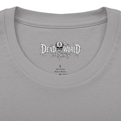 Dead World Clothing Graphic Tee — Apocalyptic Gothic-Style T-Shirt