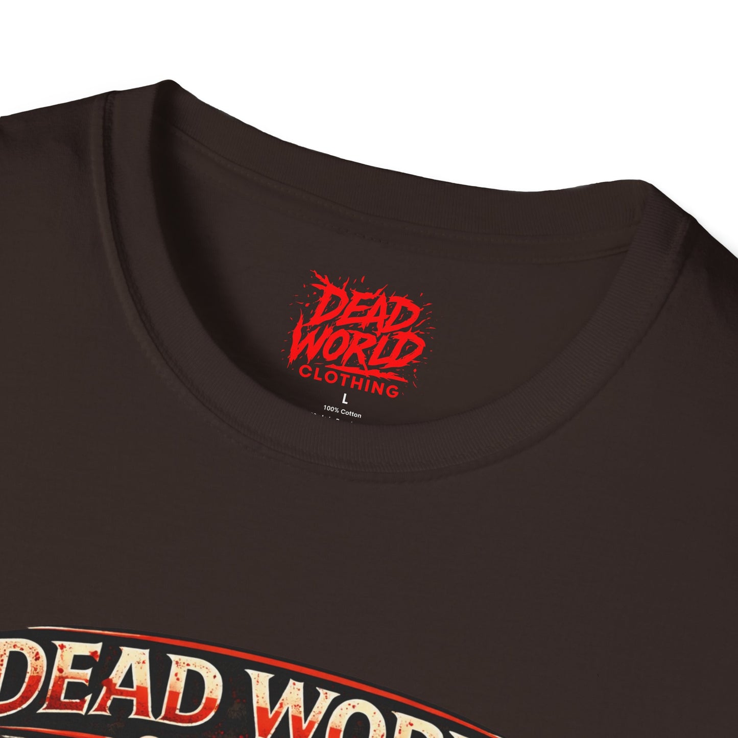 Blood Rose Graphic T-Shirt — Dead World Clothing Skull & Rose Gothic Tee