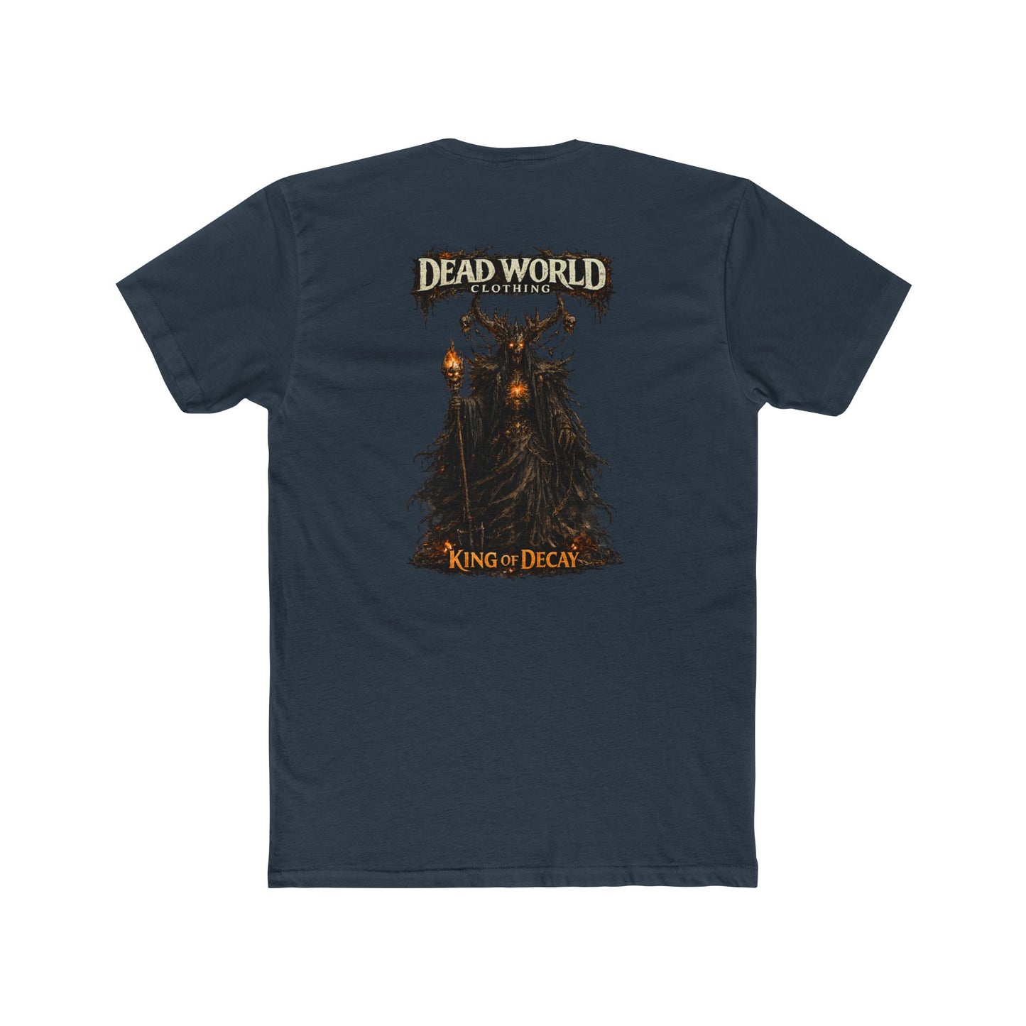 Dead World Clothing "King of Decay" T‑Shirt — Gothic Horror Graphic Tee