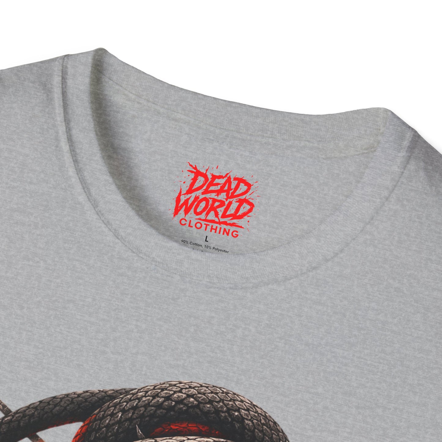 Skull & Snake Graphic T-Shirt