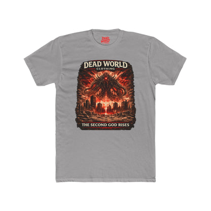 Dead World Clothing 'The Second God Rises' T-Shirt — Apocalyptic Horror Graphic Tee